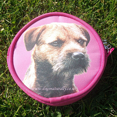 Border Terrier Purse Pink or Lilac